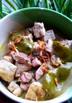 Foto resep Sayur Cabai Hijau Khas Cirebon