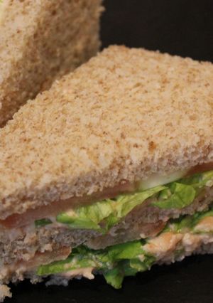 Foto principal de Sándwich de cangrejo | Muy sencillo y saludable