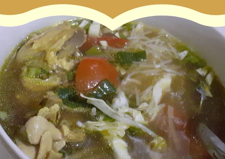 Cara Gampang Membuat Soto Ayam Simple Anti Gagal