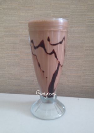 Foto resep Chocolate Milkshake yang benar-benar nyoklat 😁