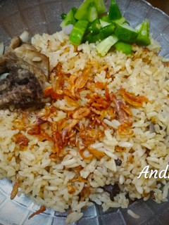 Foto resep Nasi Kebuli Rice Cooker