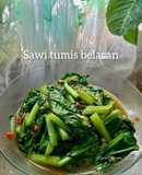 Sawi tumis belacan