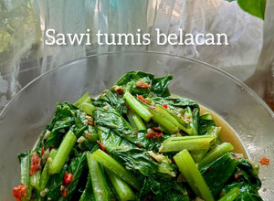 Gambar Sawi tumis belacan