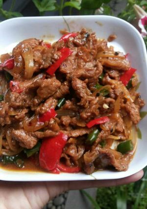 Foto resep Sapi Lada Hitam