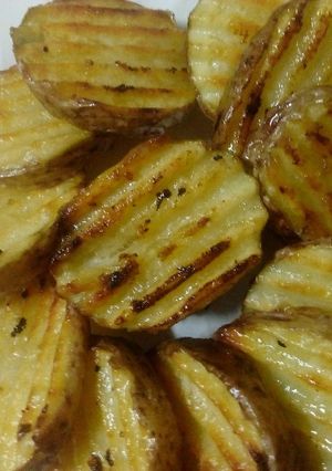 A picture of Grilled cottage potatoes.