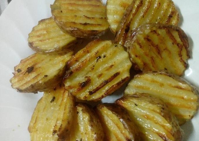 Grilled cottage potatoes