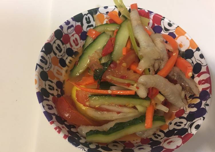 Bahan Acar ceker | Resep Membuat Acar ceker Yang Paling Enak