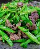 Đậu cô ve xào thịt bò