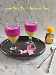Foto resep Smoothies BYM (Buah Yoghurt Madu)