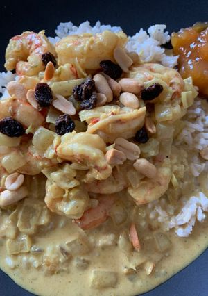 A picture of Shrimp Curry.