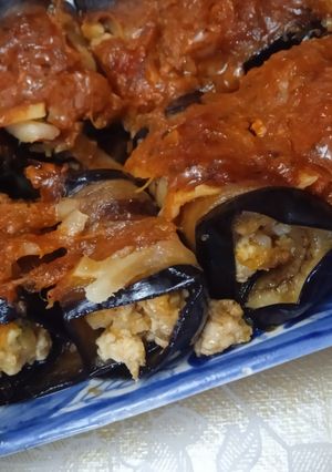 صورة لوصفة رولي باذنجان