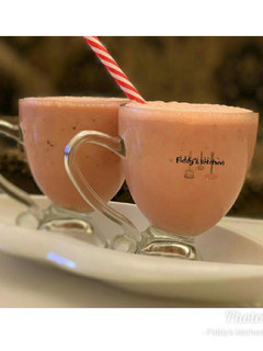 A picture of Watermelon smoothie🍉🍉🍉.