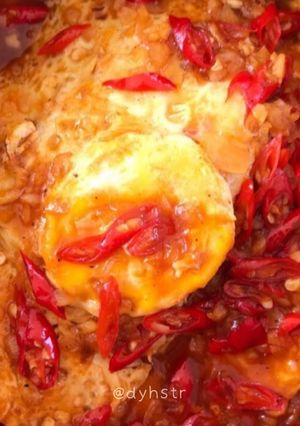 Foto resep Telur Ceplok Asam Manis