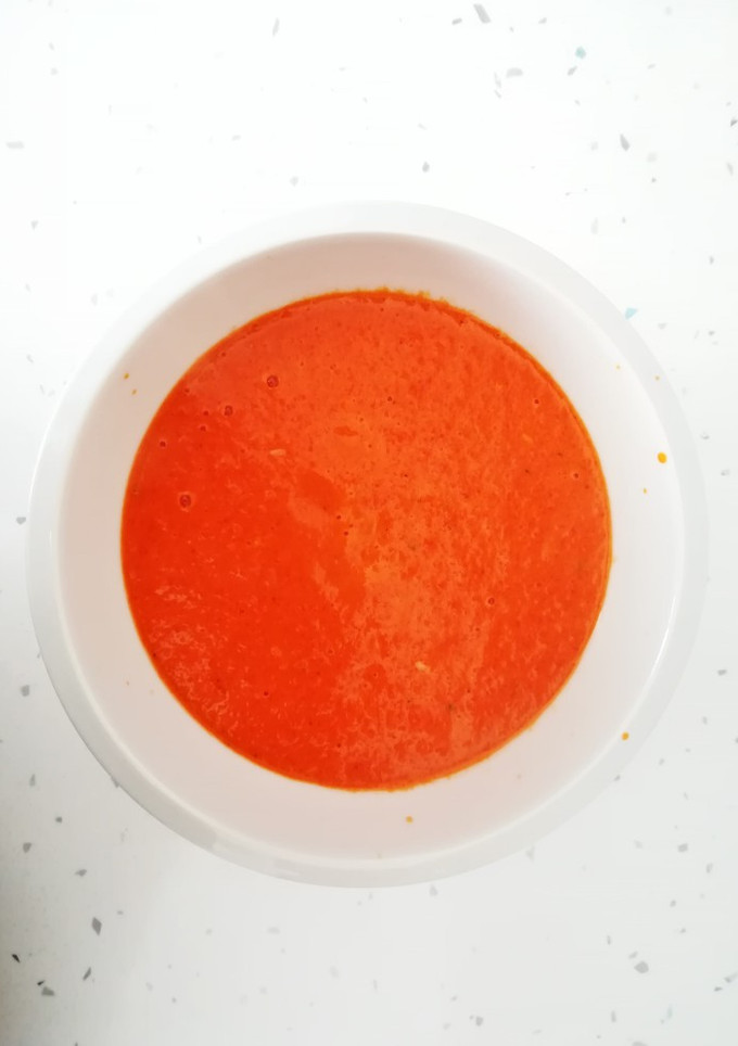 Una foto de Salsa de pimientos de piquillo