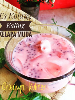 Foto resep Es Kolang Kaling Kelapa Muda