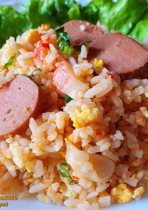 Foto resep 18. Nasgor Bumbu Ebi