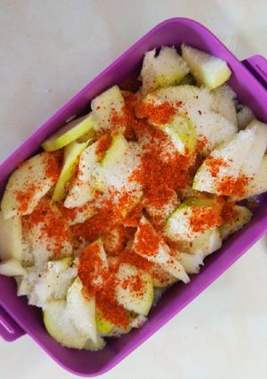 Foto resep Rujak Mangga Muda Bumbu Tabur