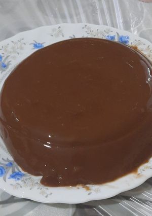 عکسی از دستور پودینگ شکلاتی 😍😋