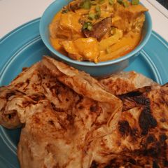 A picture of Easy Thai Red Curry from a Jar.