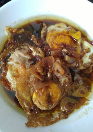 Foto resep Telur ceplok kecap