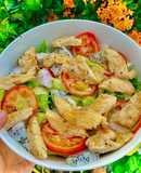 ✨ Salad ức gà áp chảo ✨#Eatclean