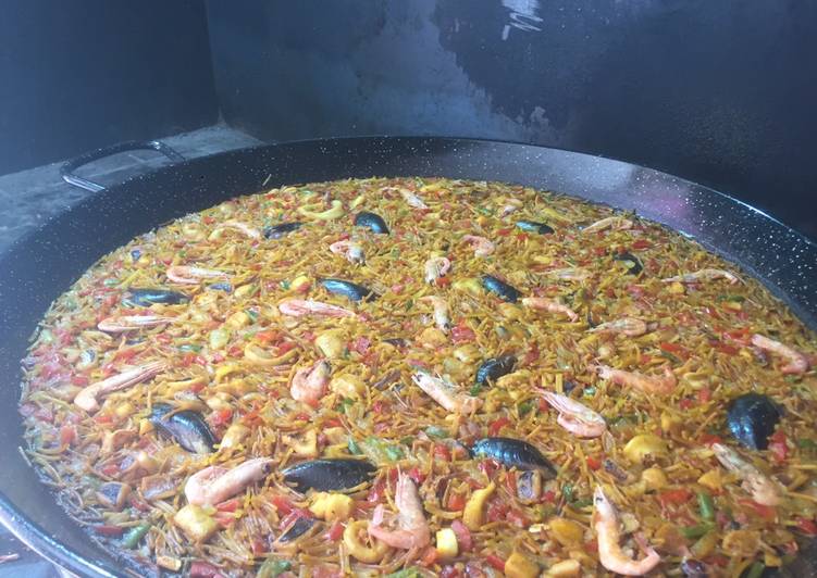 Fideuá de pescado