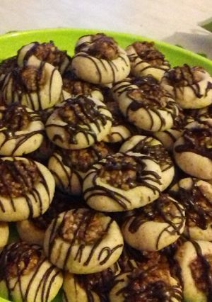 Rumos-diós "linzercsók" recept fotója