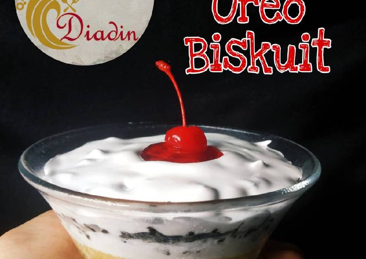 Resep Dessert Oreo Biskuit, Menggugah Selera