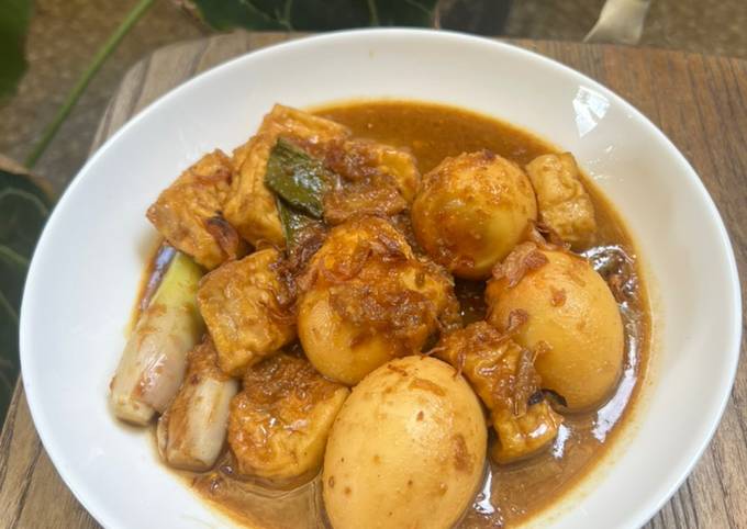 Resep Semur Telur Tahu Oleh Umi Rieke Kitchen🍳 Cookpad