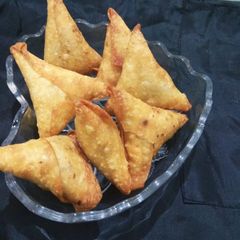 A picture of Beef samosa.
