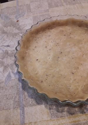 Una foto de Masa de tarta con semillas