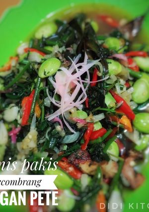 Foto resep Tumis Pakis Kecombrang with Pete