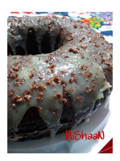 عکسی از دستور کیک شکلاتی بدون تخم مرغ