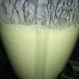 Batido de aguacate con yogur