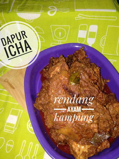 Foto resep # 129 rendang ayam kampung ala me