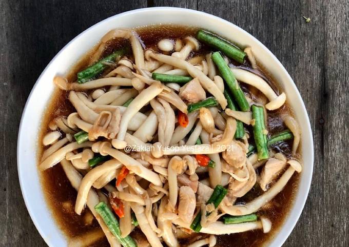 Resipi White Crab Mushroom With Oyster Sauce oleh Dapur Yusfarisyia