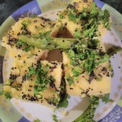 A picture of Dhokla.