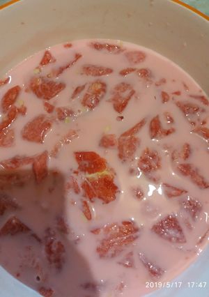 Foto resep Es Sup semangka seger😉