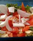 Ensalada de pollo. ॐ