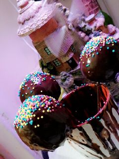 صورة لوصفة تفاح بالشوكولاته 😋