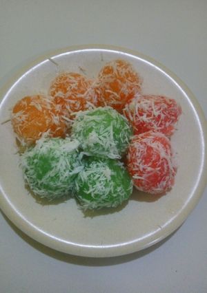 Foto resep Ongol2 singkong 3 warna