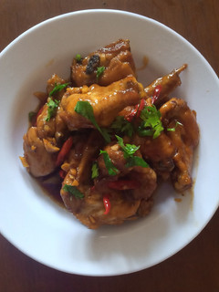 Foto resep Sayap ayam goreng kecap pedas