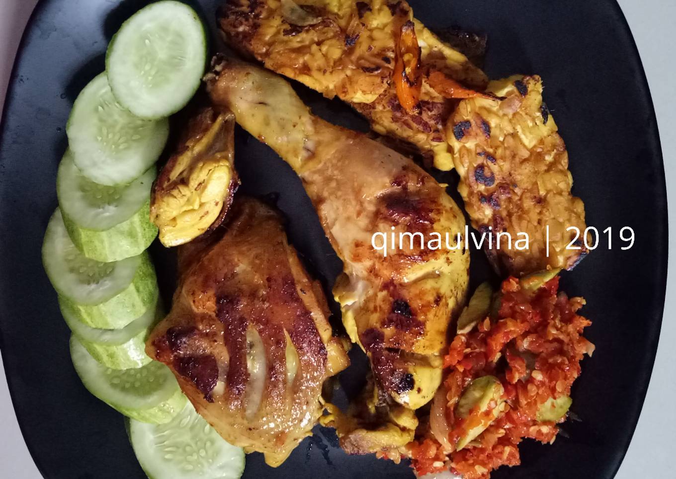 Ayam panggang teflon