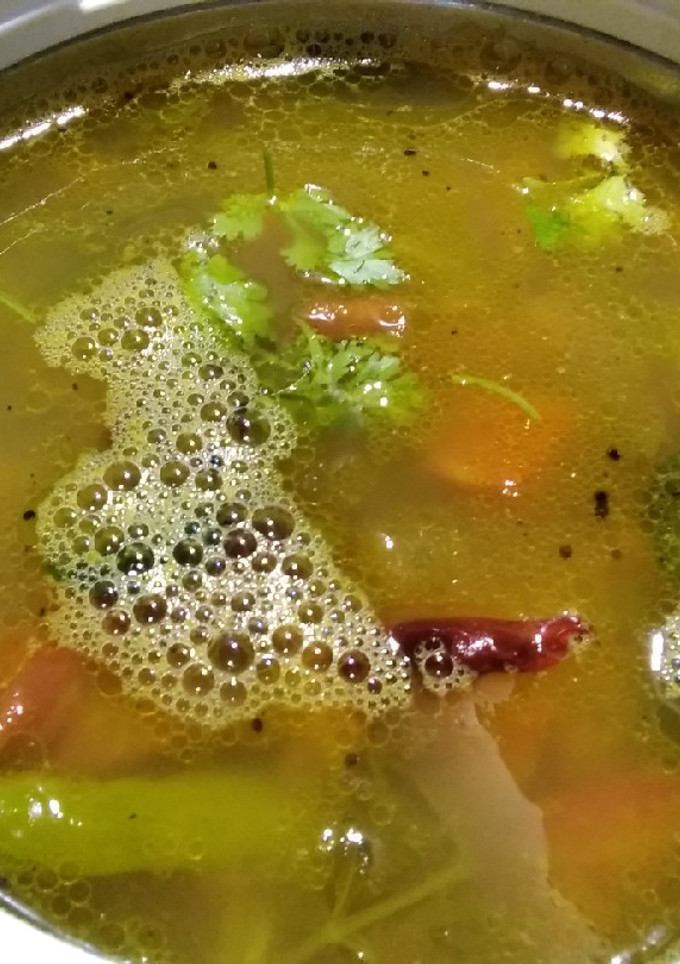 எலுமிச்சை ரசம்🍋🍋 செய்முறை முக்கிய புகைப்படம்