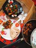 Stuffed Eggplant and Potato Kalonji