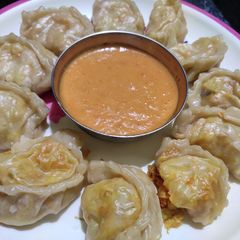 A picture of Veg Momos.