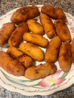 Una foto de Croquetas caseras de jamón ibérico