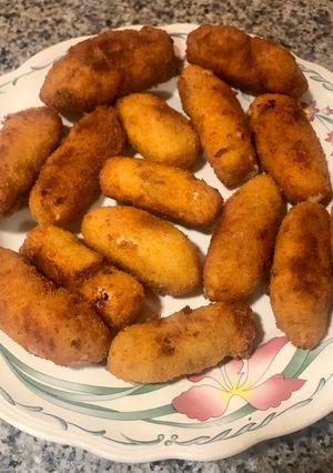 Una foto de Croquetas caseras de jamón ibérico