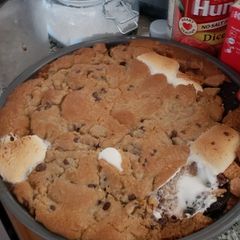 A picture of Smores pie.