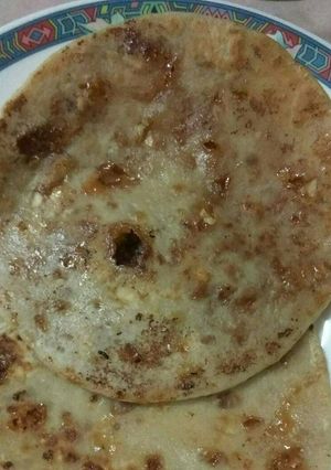 A picture of Jaggery Paratha.